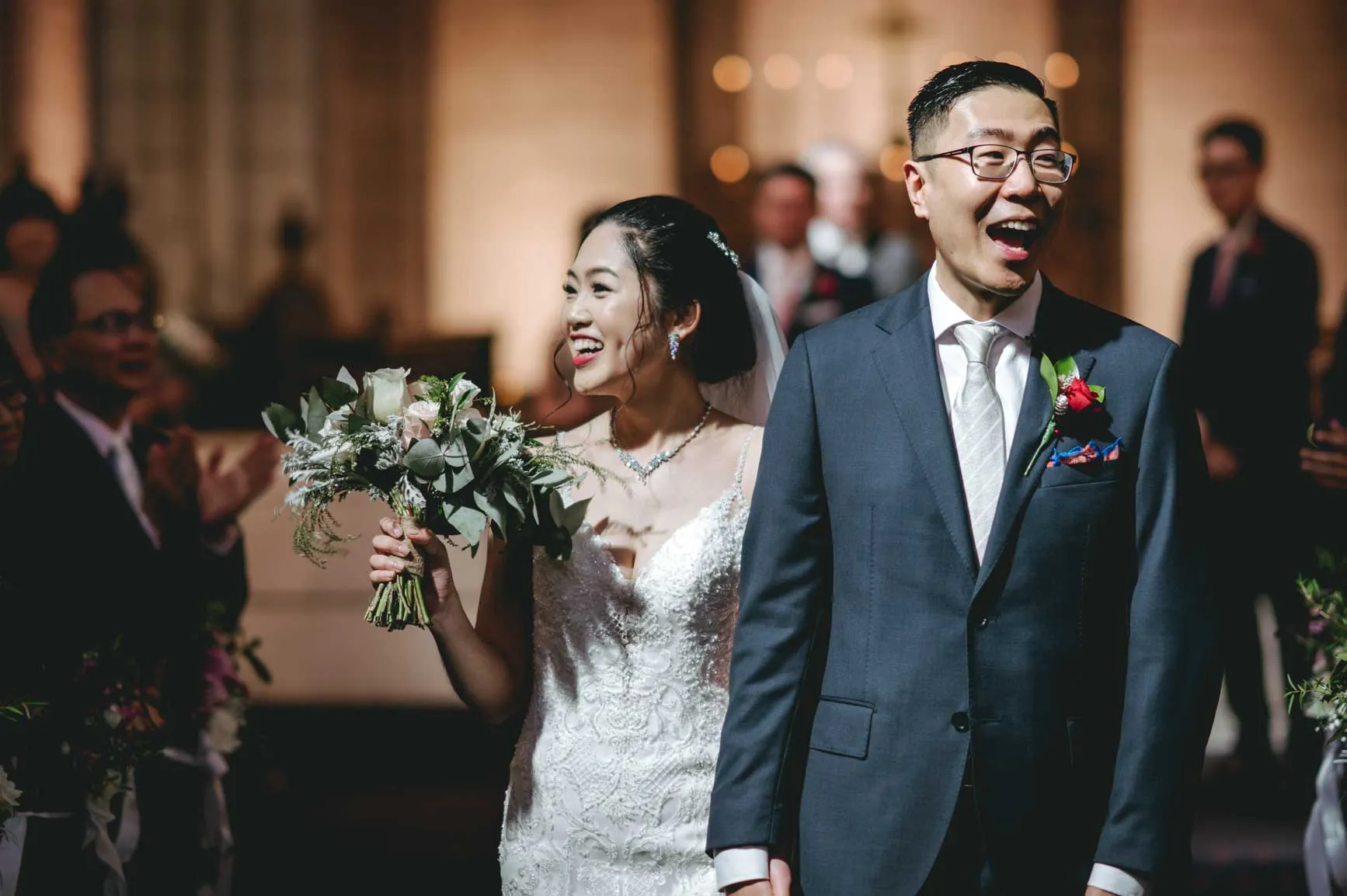 St Matthew-in-the-City church wedding
