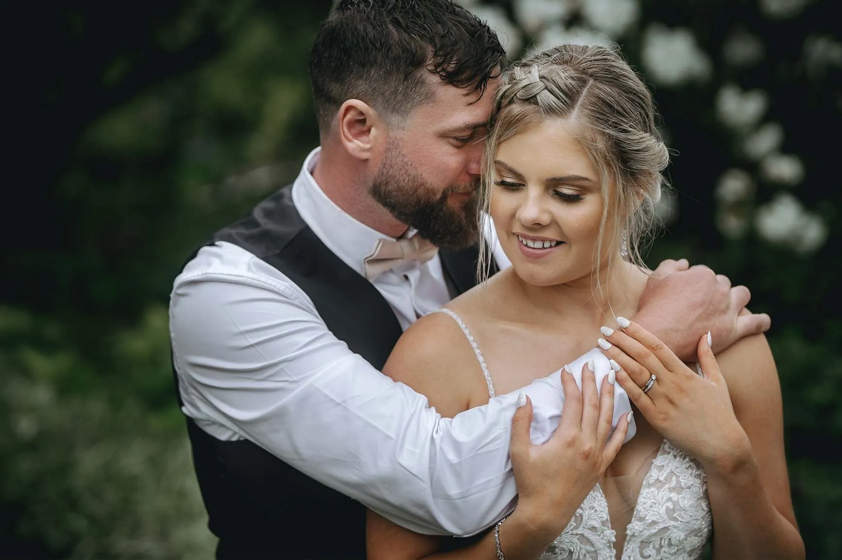 Traditional wedding vibes at historic Woodlands Estate