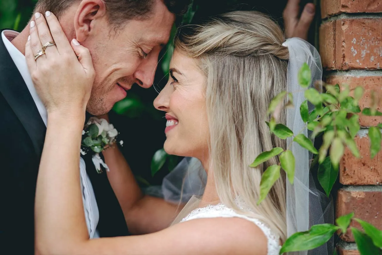 Henley leamington newlywed close up portrait