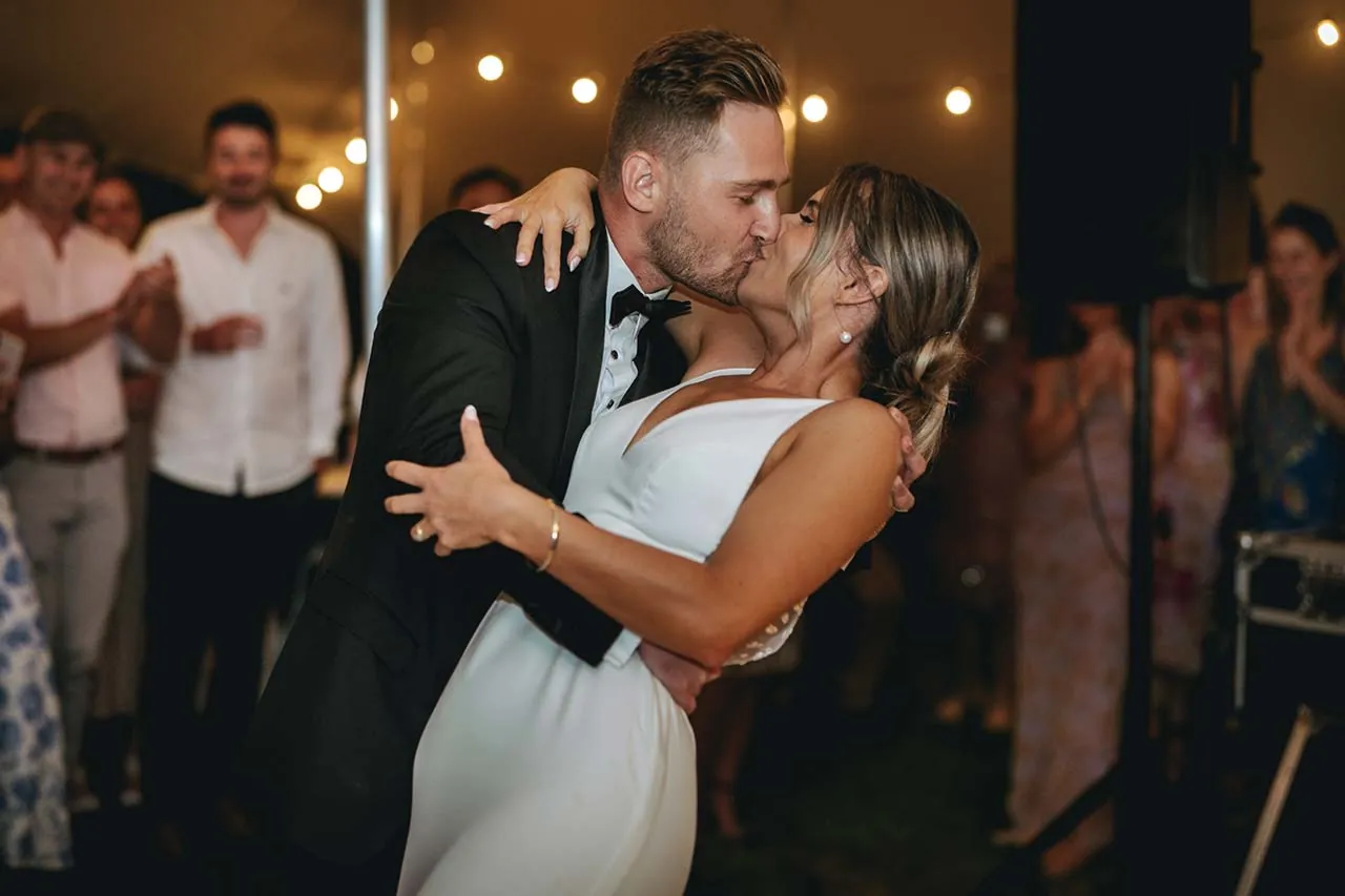 Jakama lodge wedding first dance